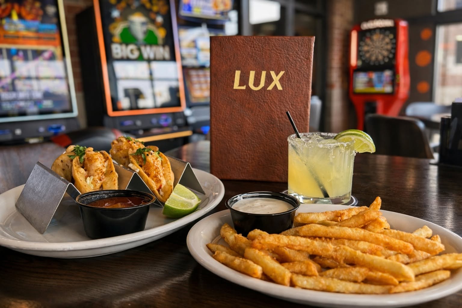 Cocktails at Lux American Grill