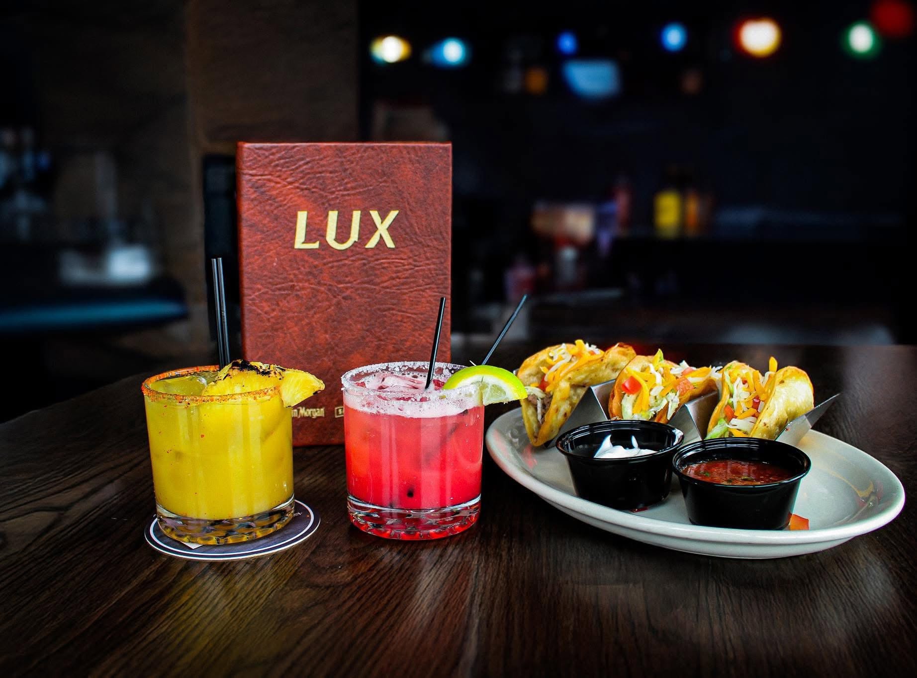 Fresh margaritas at Lux American Grill in Papillion